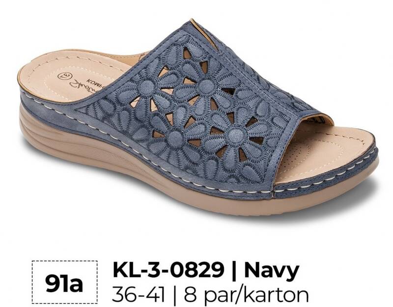 Klapki damskie Roz 36-41 / 8 par